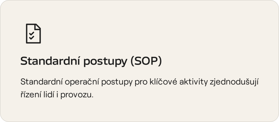Standardní postupy