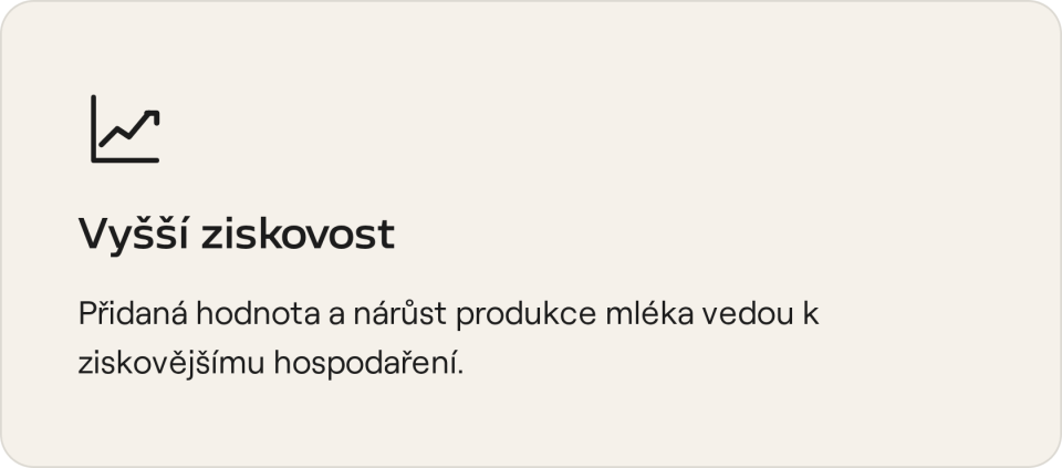 Vyšší ziskovost