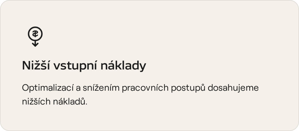 Nízké náklady