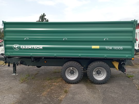 Třístranný sklápěč FARMTECH TDK 1100S - NOVÝ