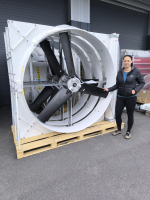 Ventilátory ve stáji