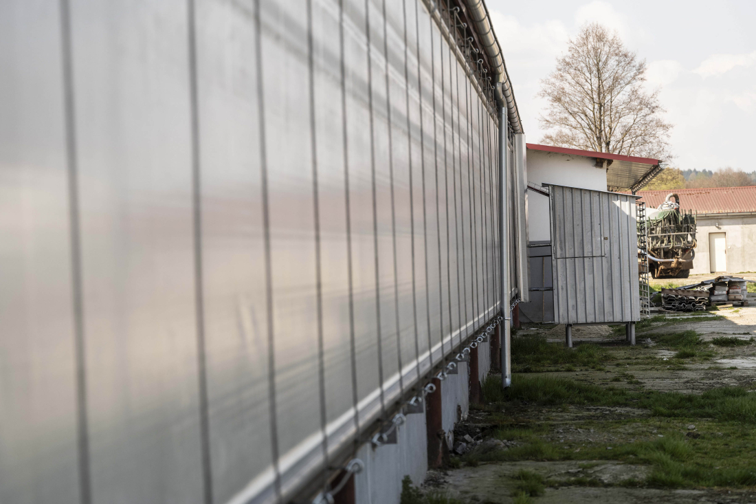 Ventilace a technologie ve stáji Družstva vlastníků Liber