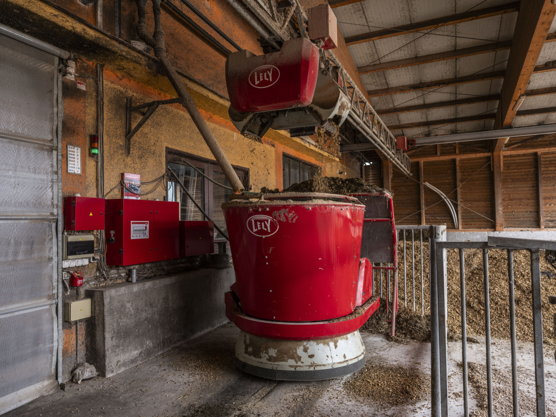 Lely Vector ve stáji