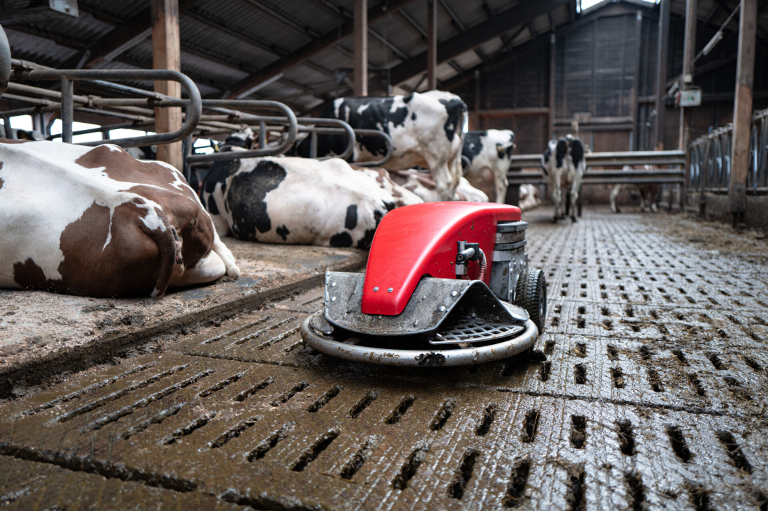 Lely Discovery Scraper v provozu