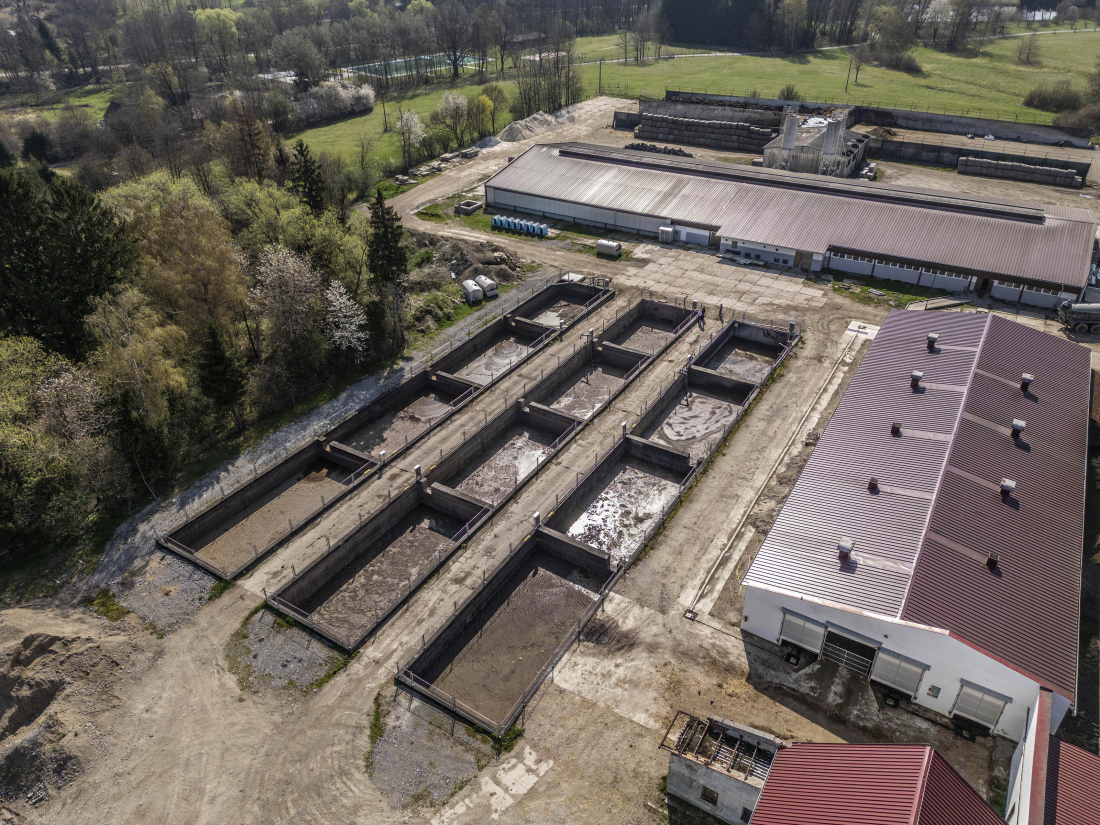 Farma Dobrkov – modernizovaná stáj