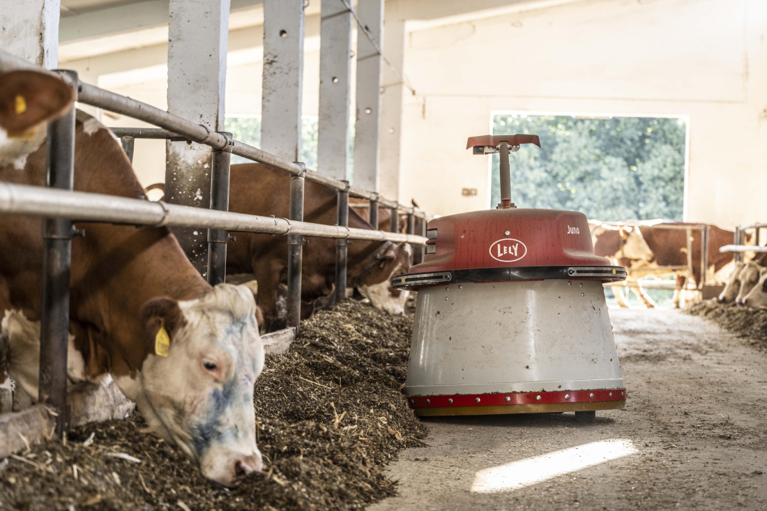 Technologie a práce s daty na moderní mléčné farmě