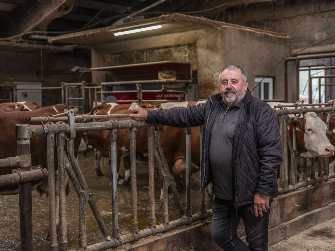 Lely Vector na farmě Václava Duba