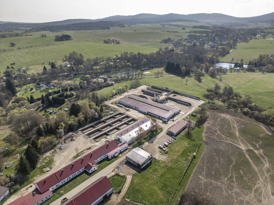 Farma Dobrkov – modernizovaná mléčná farma