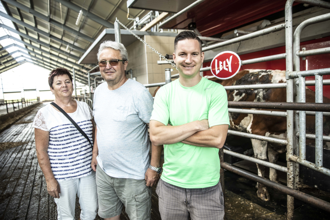 Farma Drhovy – robotické dojení