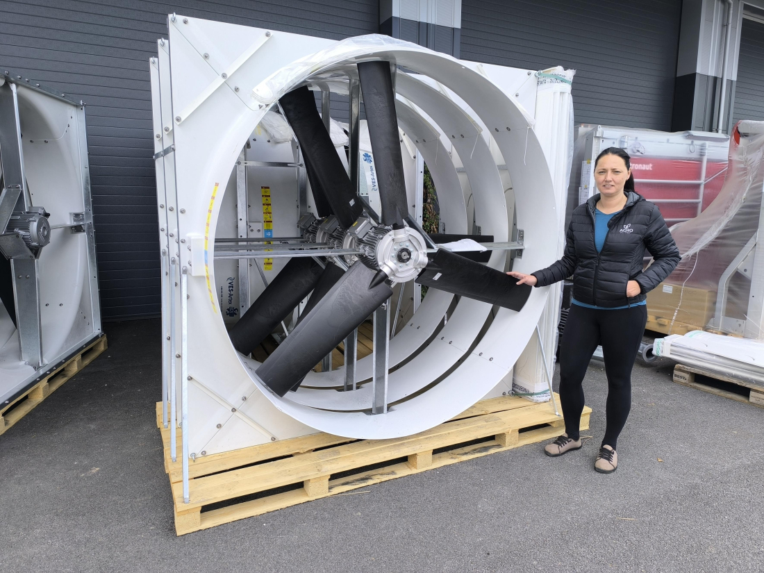 ZD Křižanovsko – stáj a ventilace