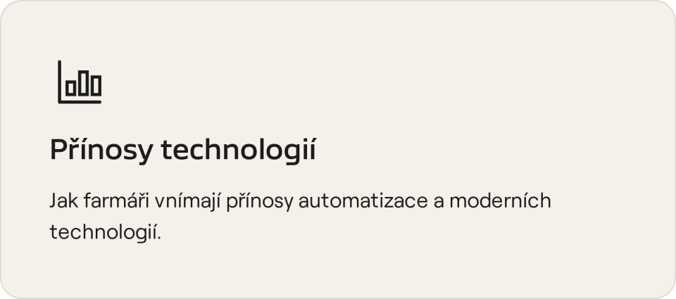Přínosy automatizace