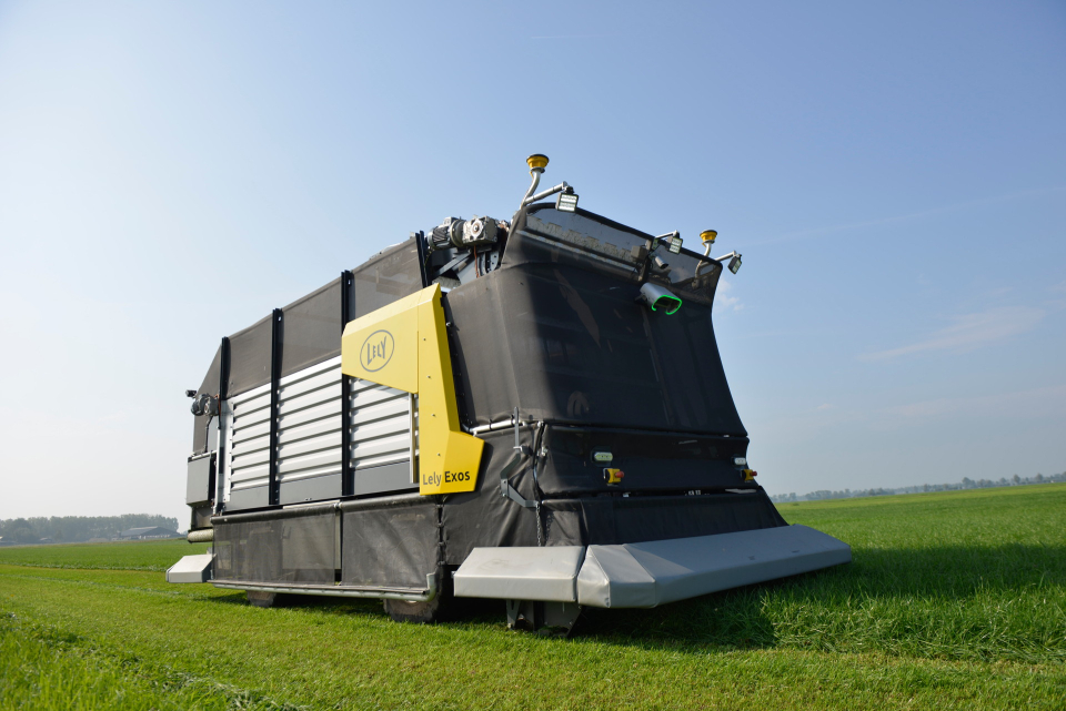 Lely Exos – autonomní sklizeň čerstvé trávy