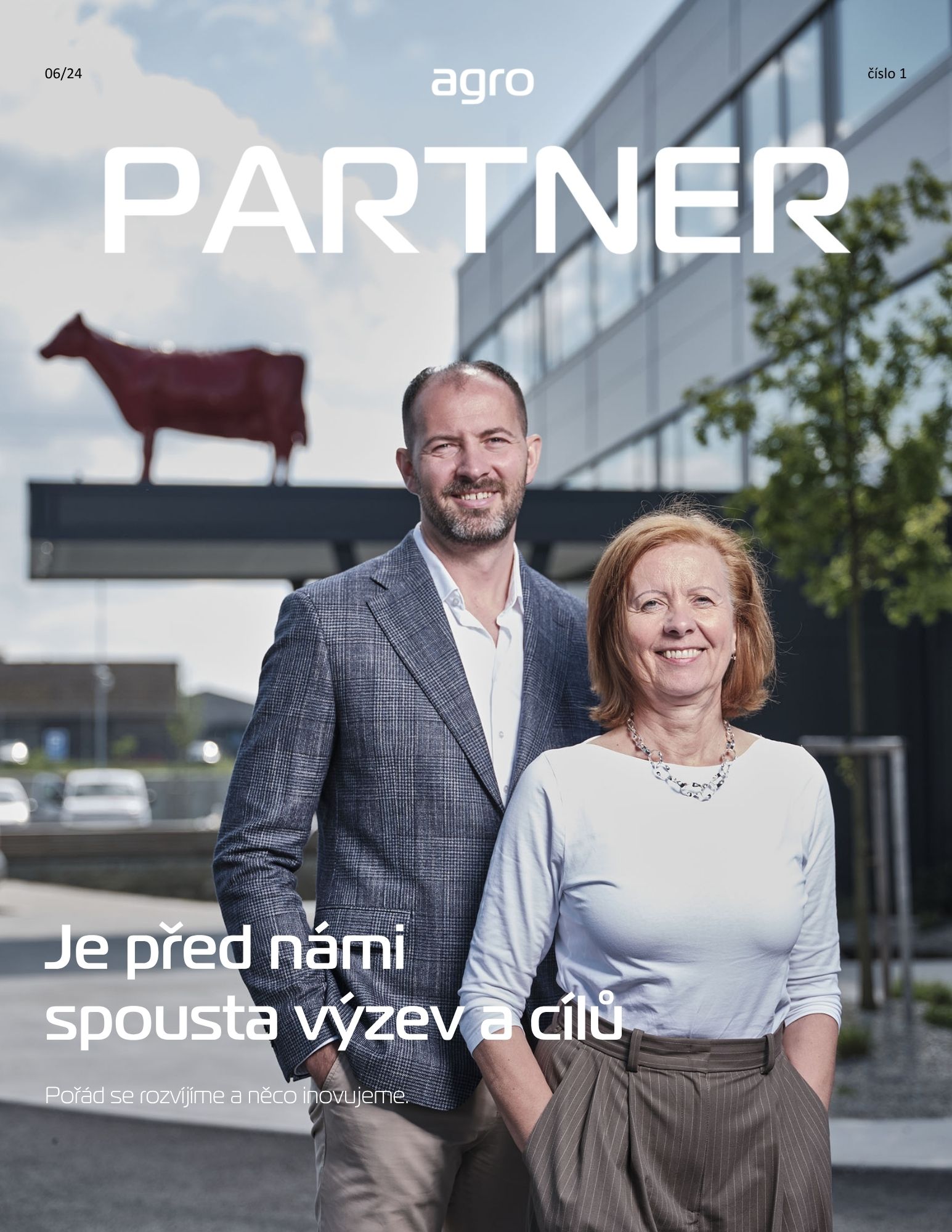 Číslo 1/2024 – obálka časopisu agro PARTNER