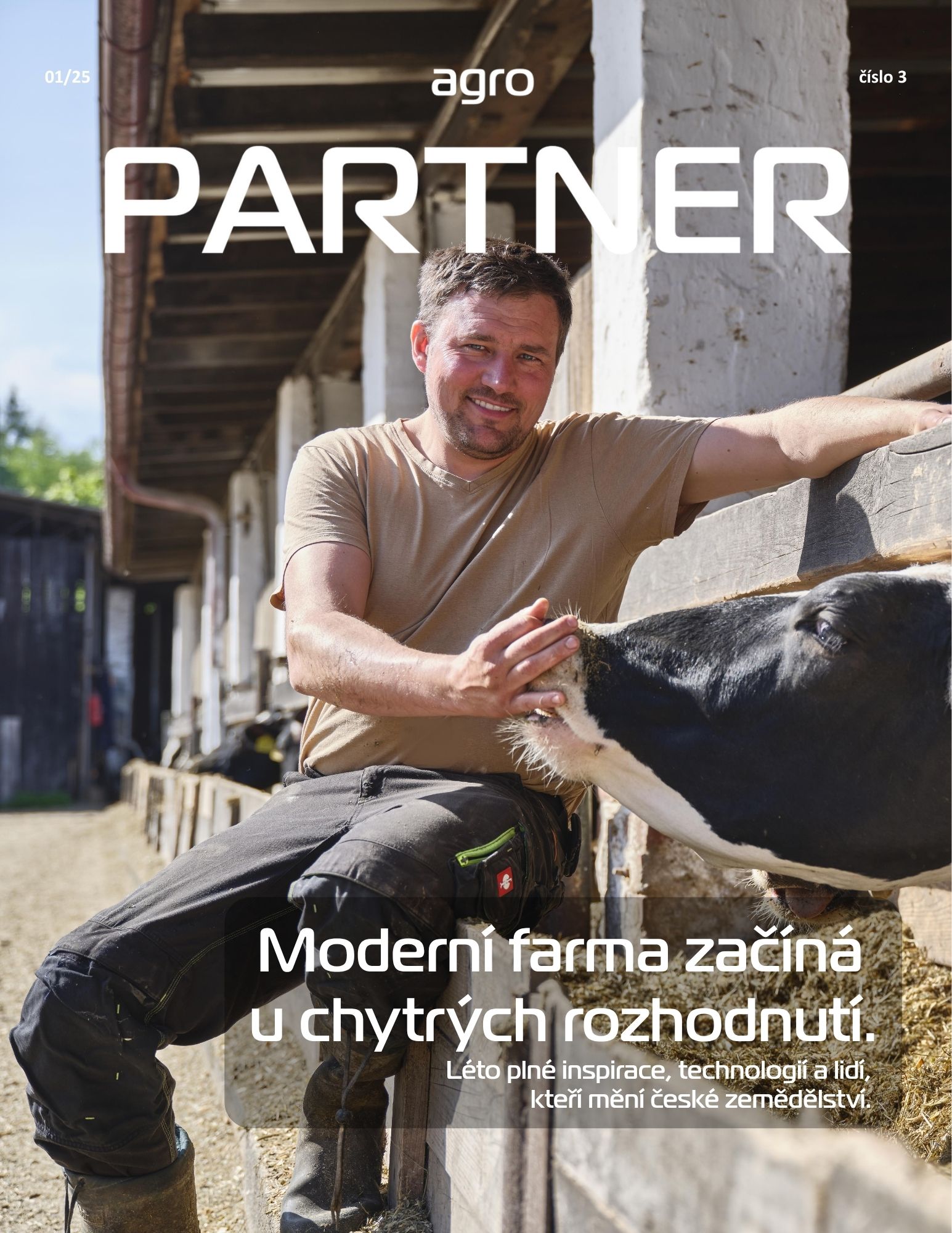 Číslo 3/2025 – obálka časopisu agro PARTNER